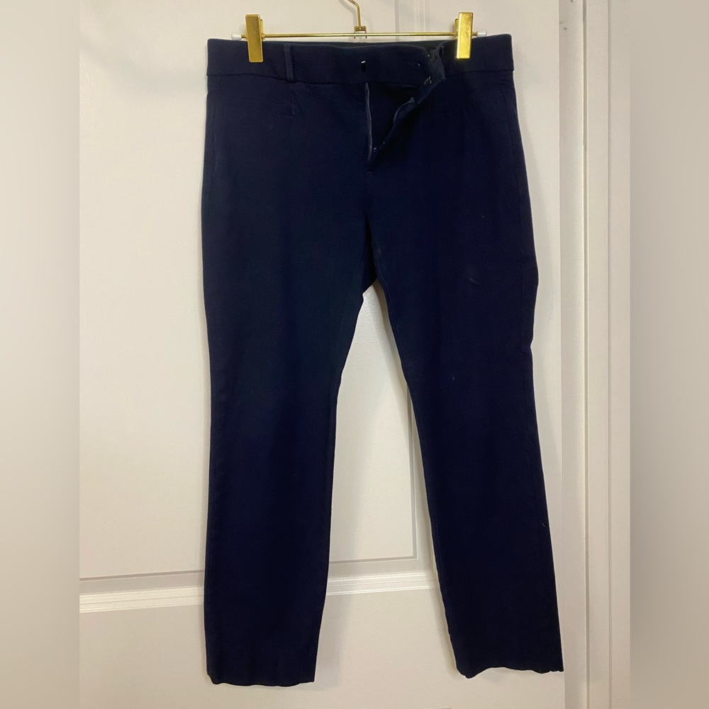 Navy trousers